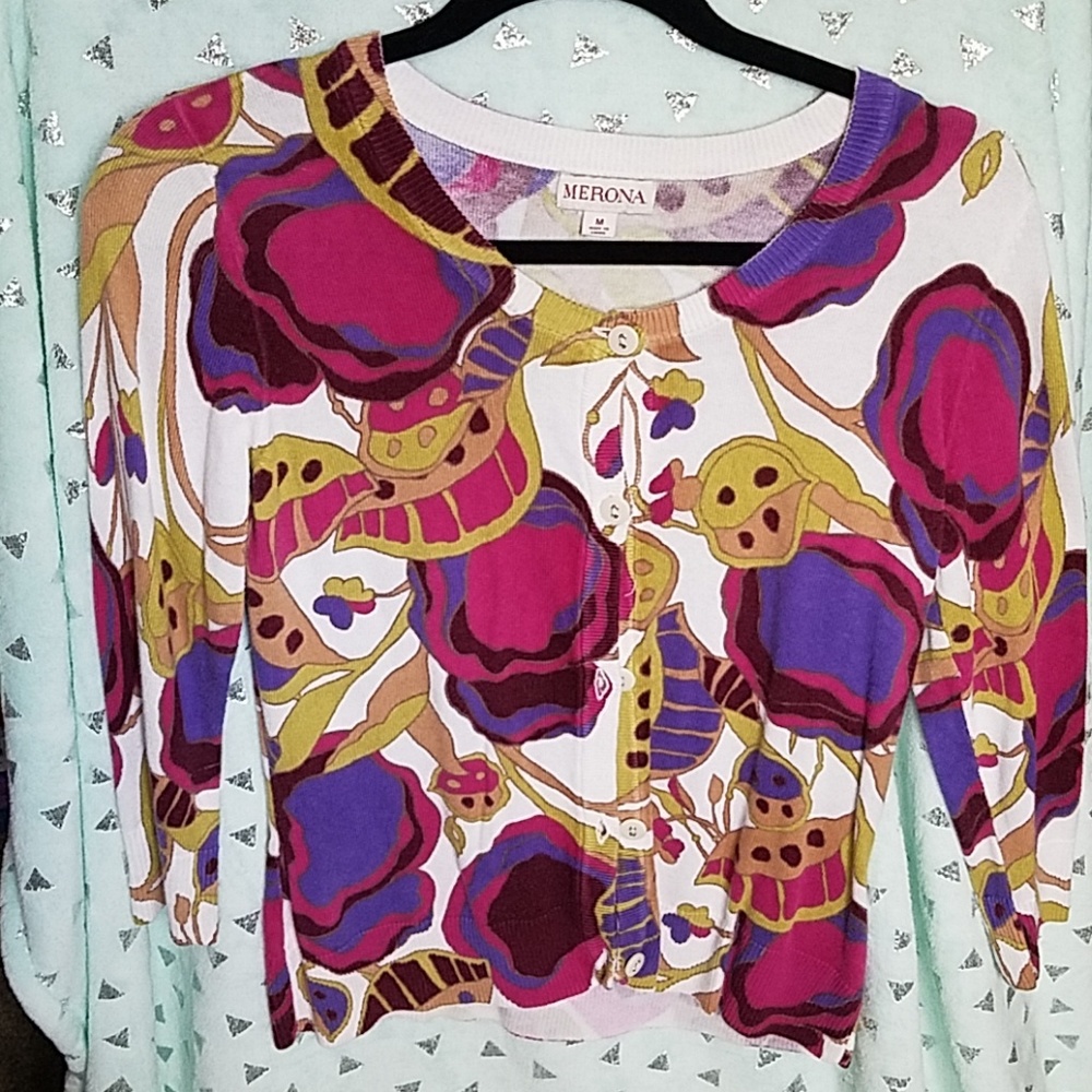 Fun Patterned Merona Cardigan